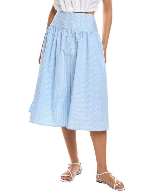 Nanette Lepore Blue Skirt