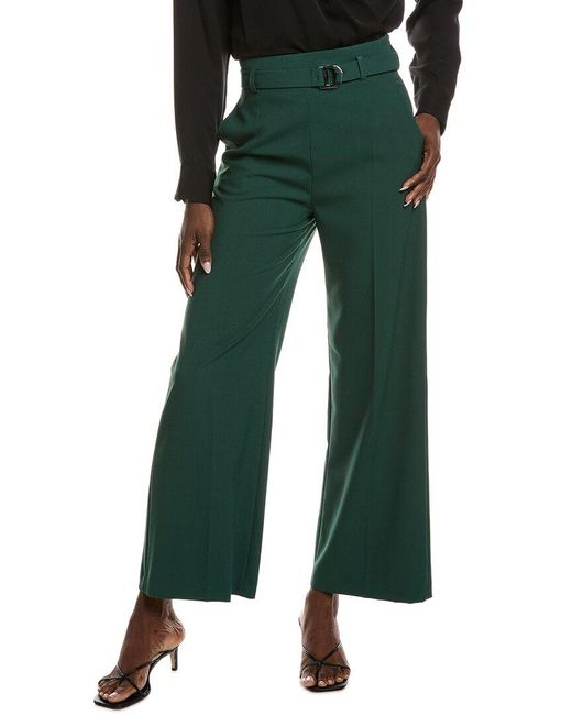 Maje Green Belted Pant