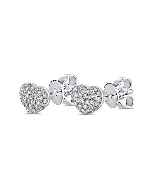Sabrina Designs White 14K 0.20 Ct. Tw. Diamond Stud Earrings