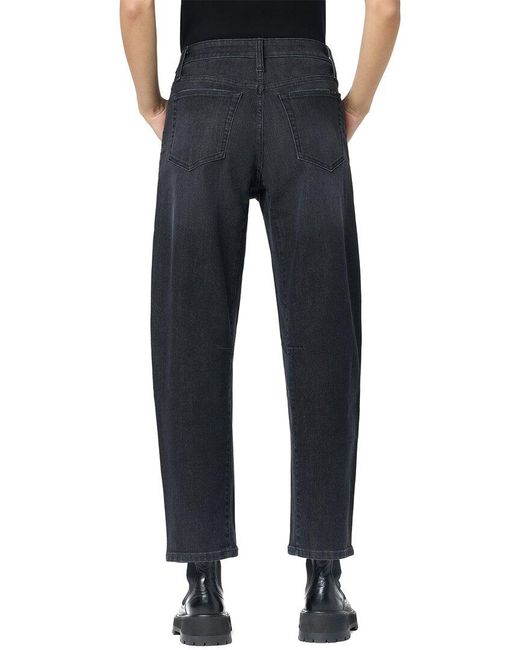 Joe's Jeans Black Relaxed Barrel Ankle Jean