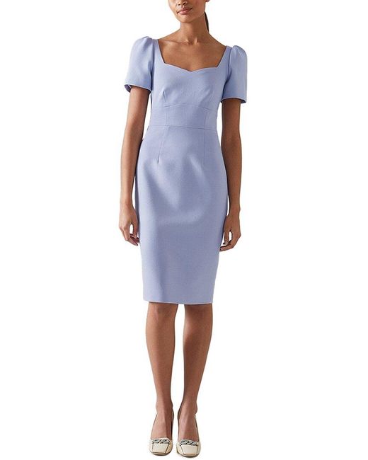 L.K.Bennett Blue Dee Dress