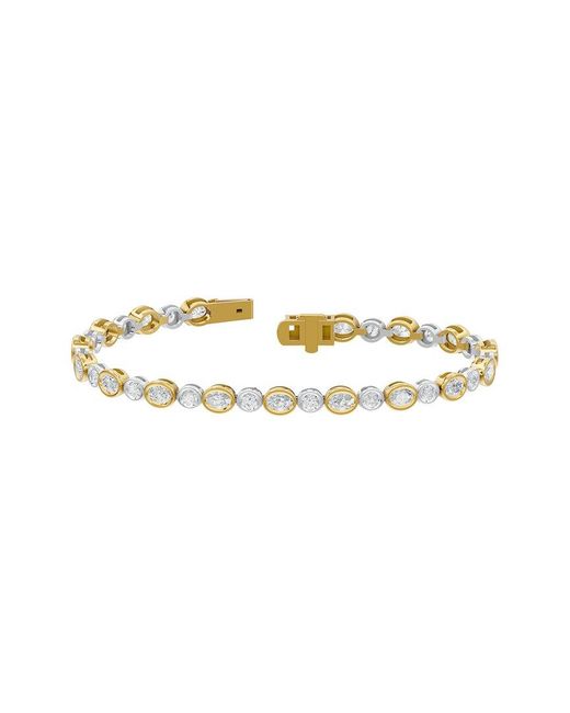 Lab Grown Diamonds Metallic 4.52 Ct. Tw. Lab-Grown Diamond Bracelet