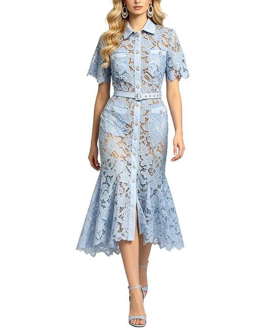 Kaimilan Blue Midi Dress