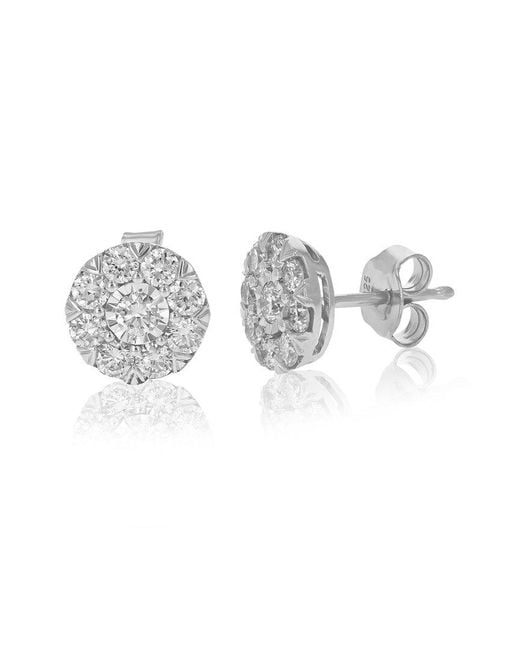 Amairah White 14K 1.00 Ct. Tw. Lab-Grown Diamond Studs