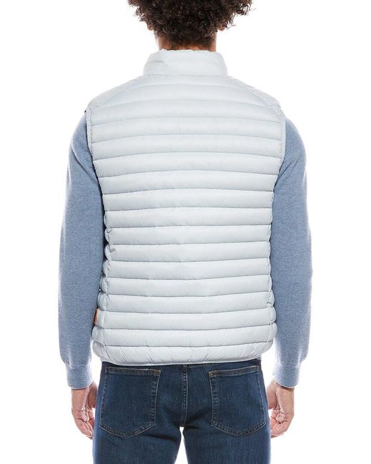 Save The Duck Blue Adam Vest for men