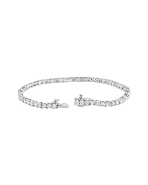 Effy Fine Jewelry White 14K 4.84 Ct. Tw. Lab-Grown Diamond Bracelet