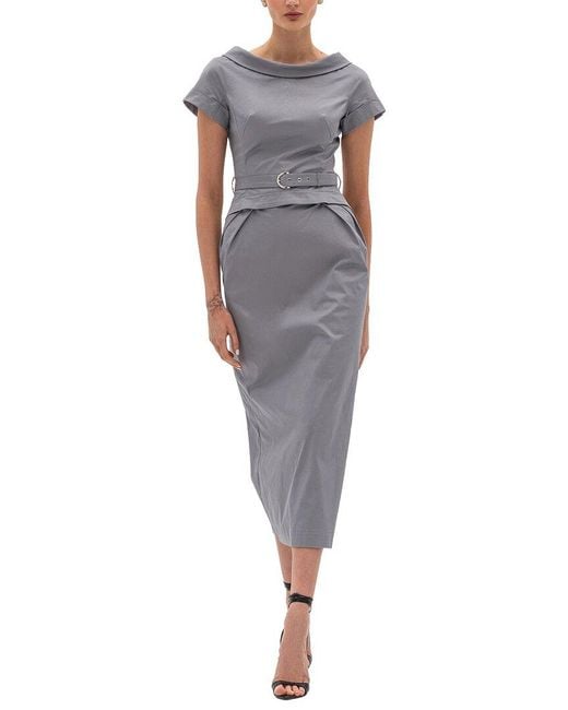 BGL Gray Sheath Dress