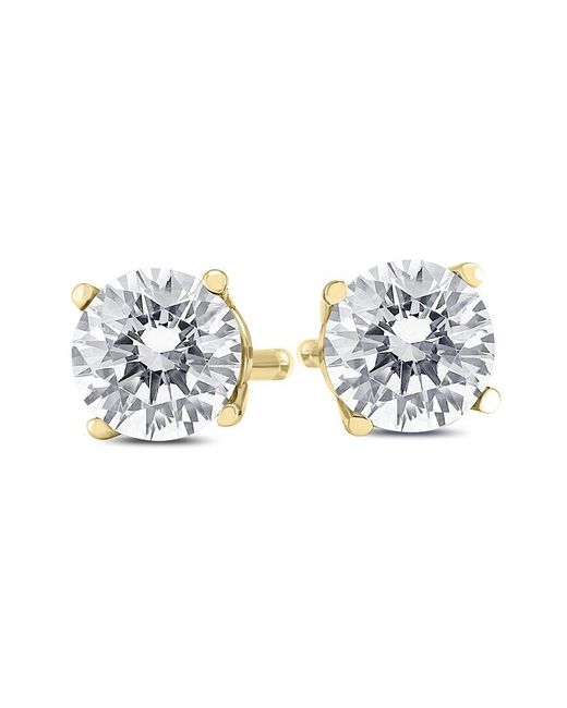 Monary Metallic 14k 0.96 Ct. Tw. Diamond Earrings
