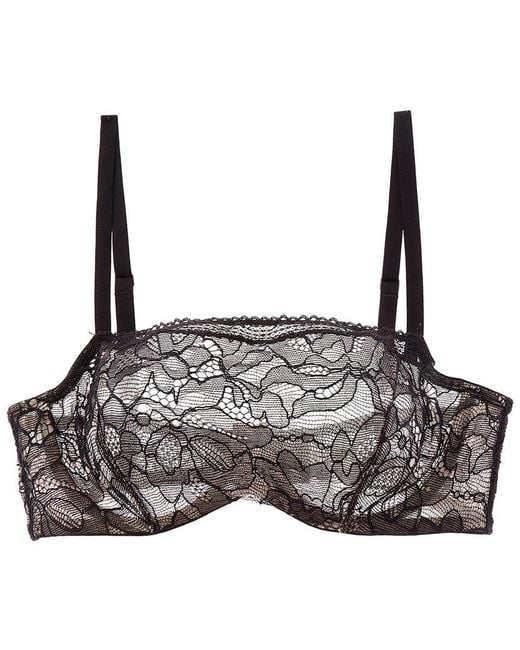 Wolford Brown Bandeau Bra