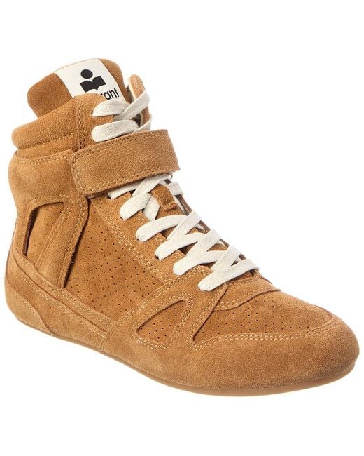 Isabel Marant Brown Senny Suede Sneaker