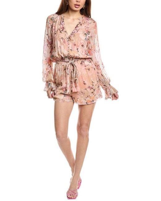 Hemant & Nandita Pink Sage Romper