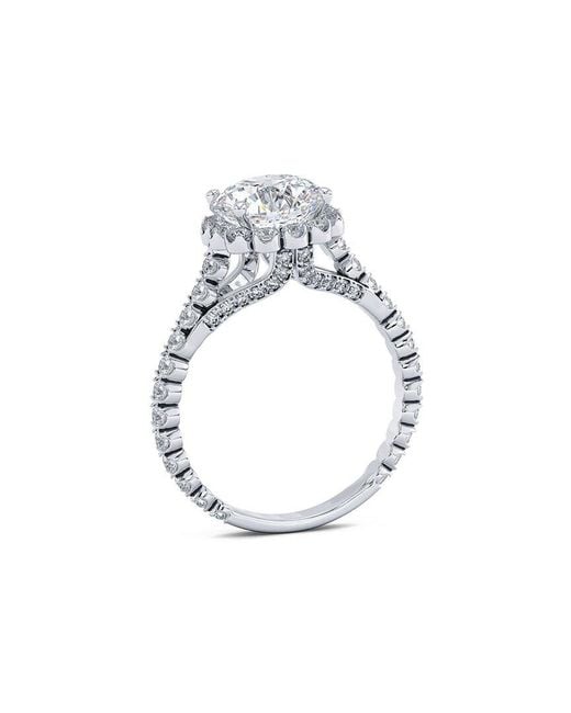 Lab Grown Diamonds White 14K 3.00 Ct. Tw. Lab-Grown Diamond Ring