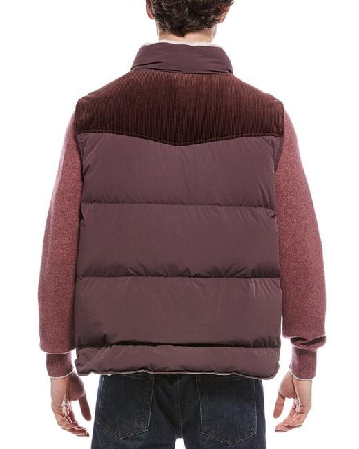 Brunello Cucinelli Red Jacket for men
