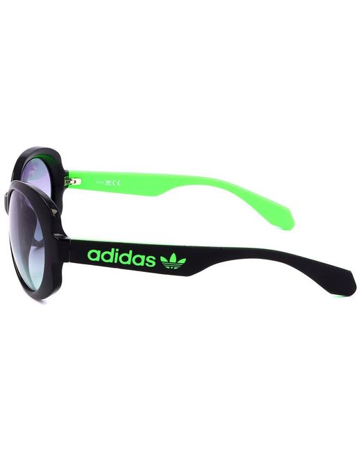 Adidas Green Originals Or0020 56mm Sunglasses