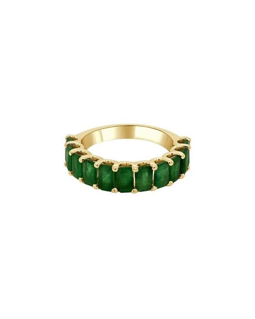Sabrina Designs Green 14K 2.83 Ct. Tw. Diamond & Emerald Ring