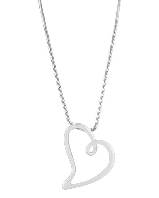 Glaze Jewelry White Plated Necklace