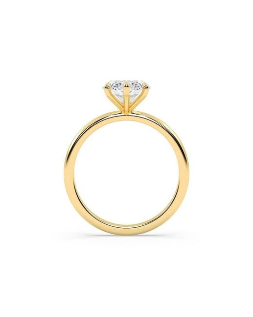 Lab Grown Diamonds White 14K 3.00 Ct. Tw. Lab-Grown Diamond Ring