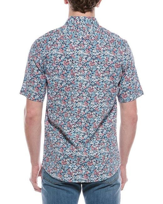 Faherty Brand Blue Breeze Shirt (Tall) for men