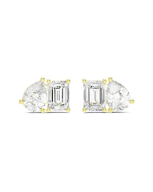 Amairah White 14K 4.00 Ct. Tw. Lab-Grown Diamond Stud Earrings