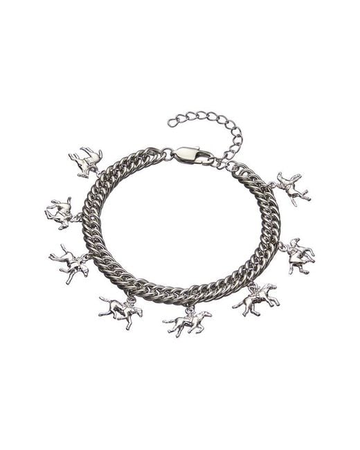 jean claude Metallic Stainless Steel Bracelet
