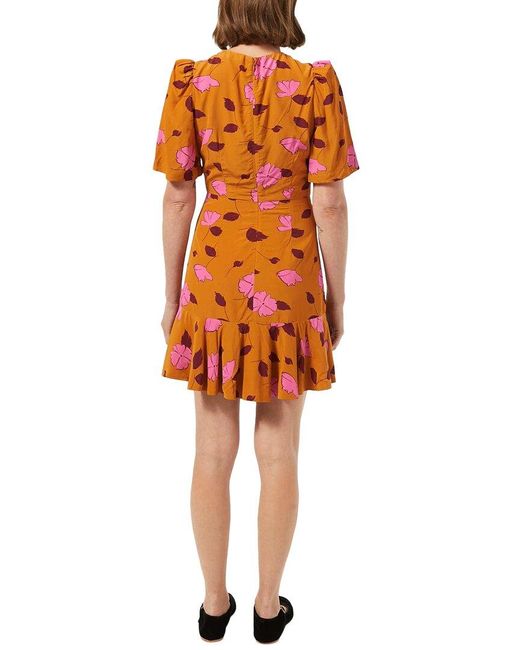 RHODE Orange Darcy Dress