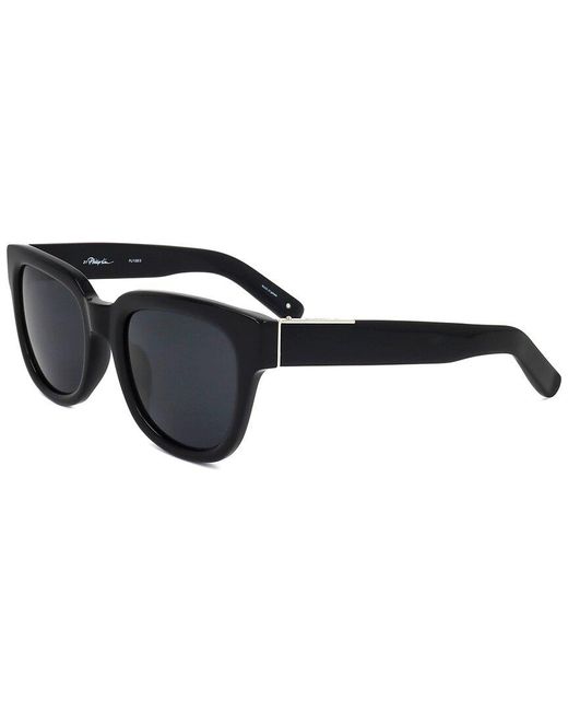 Linda Farrow Black Pl158 55mm Sunglasses for men