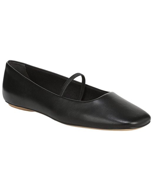 Franco Sarto Black A-Teyana Leather Mary Jane