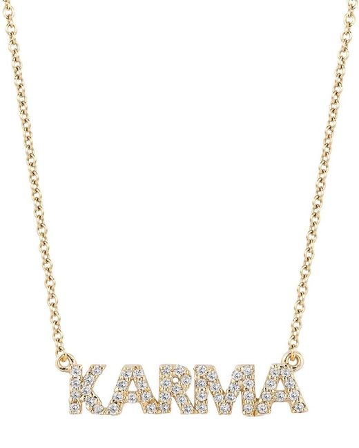 Ariana Rabbani Metallic 14K 0.25 Ct. Tw. Diamond Necklace