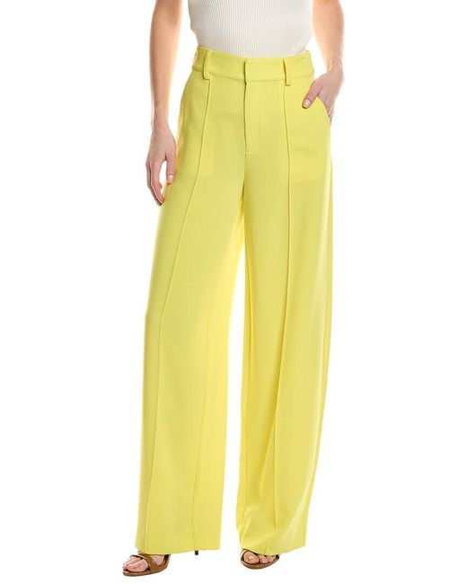 Cinq À Sept Yellow Amanda Pant