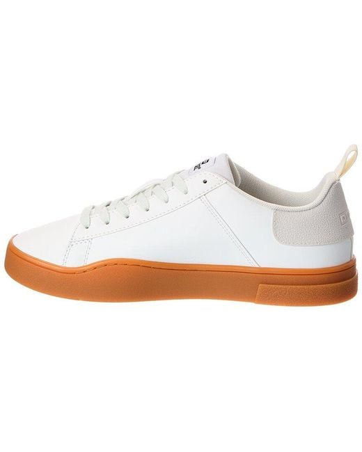 DIESEL White Clever Sneaker for men