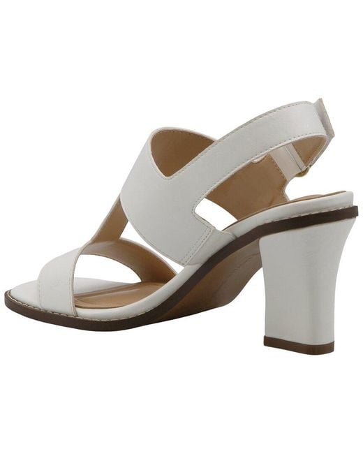 Adrienne Vittadini Metallic Akoni Sandal