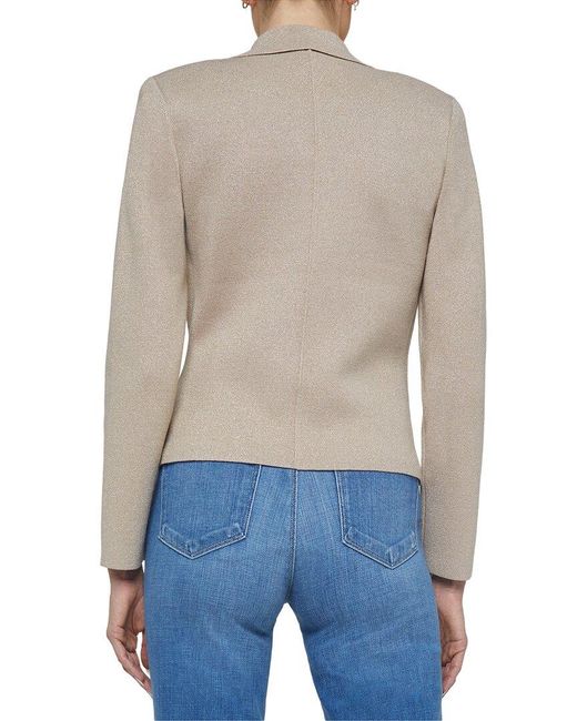 L'Agence Blue Sofia Cardigan