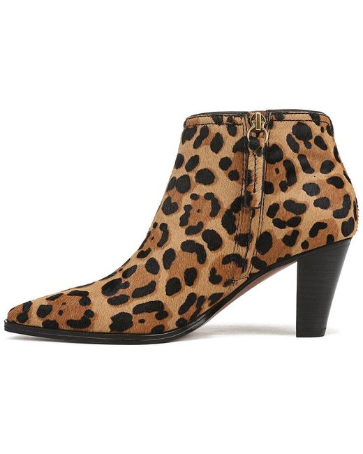 Franco Sarto Brown L-Josiah2 Leather Bootie