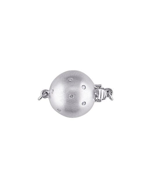 Pearls Metallic 14k 10-16mm Pearl Graduated Strand Necklace
