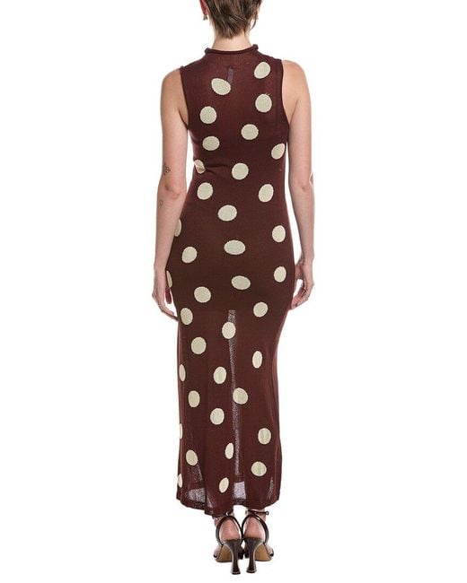 Moonsea Red Maxi Dress
