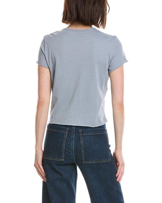 James Perse Blue Vintage Little Boy T-Shirt