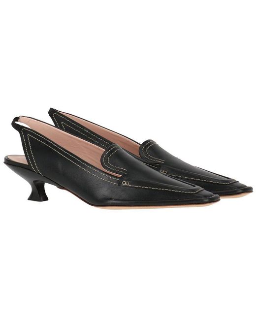 Tod's Brown Leather Pump