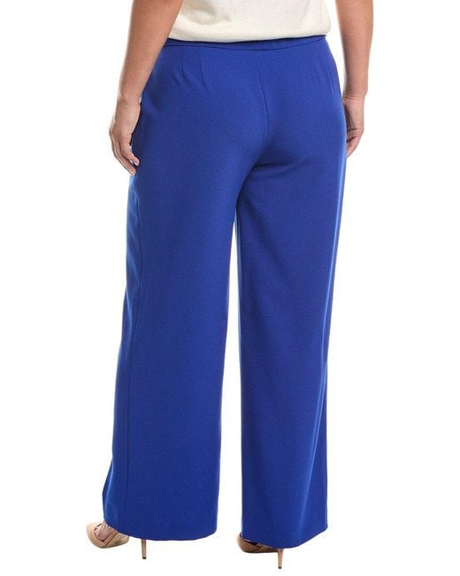 Tahari Blue Plus Pant
