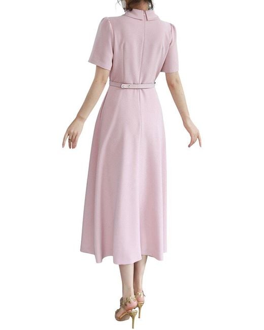 Lanelle Pink Midi Dress