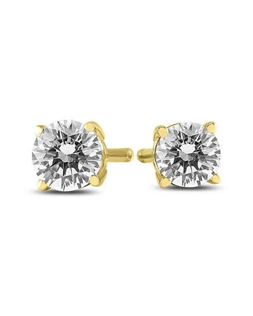 Diamond Select Cuts Multicolor 14k 0.23 Ct. Tw. Diamond Earrings