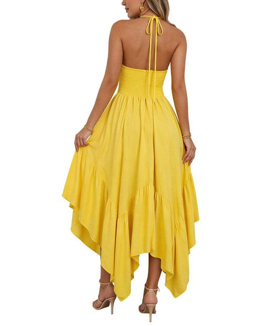 Esea Yellow Maxi Dress