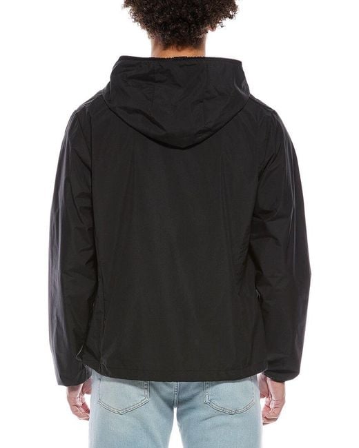 Save The Duck Black Zeno Rain Jacket for men