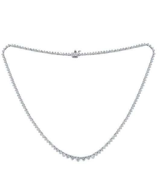 Diana M White Fine Jewelry 18k 5.00 Ct. Tw. Diamond Necklace