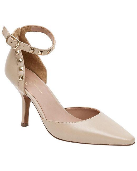 Linea Paolo Pink Yanka-L Leather Pump