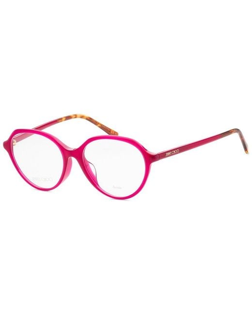 Jimmy Choo Pink Core 52Mm Optical Frames