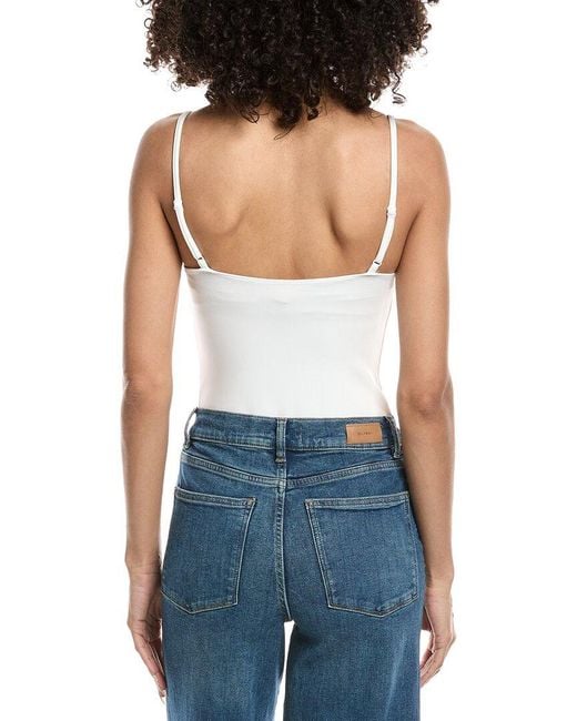 Commando Blue Commando Neoprene Cami Bodysuit
