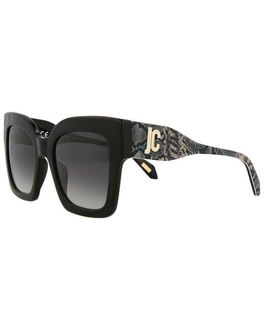 Just Cavalli Black Sjc019k 52mm Polarized Sunglasses