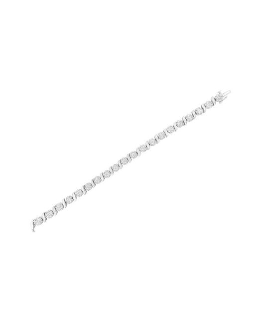 Haus of Brilliance White 14K 5.23 Ct. Tw. Diamond Link Bracelet