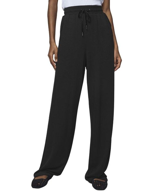 Splendid Black Supersoft Trim Pant