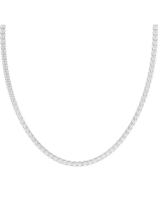 Diamond Select Cuts White 14K 15.00 Ct. Tw. Diamond Pendant Necklace